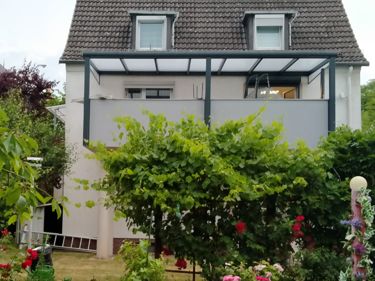 Wintergarten mit Polycarbonatdach