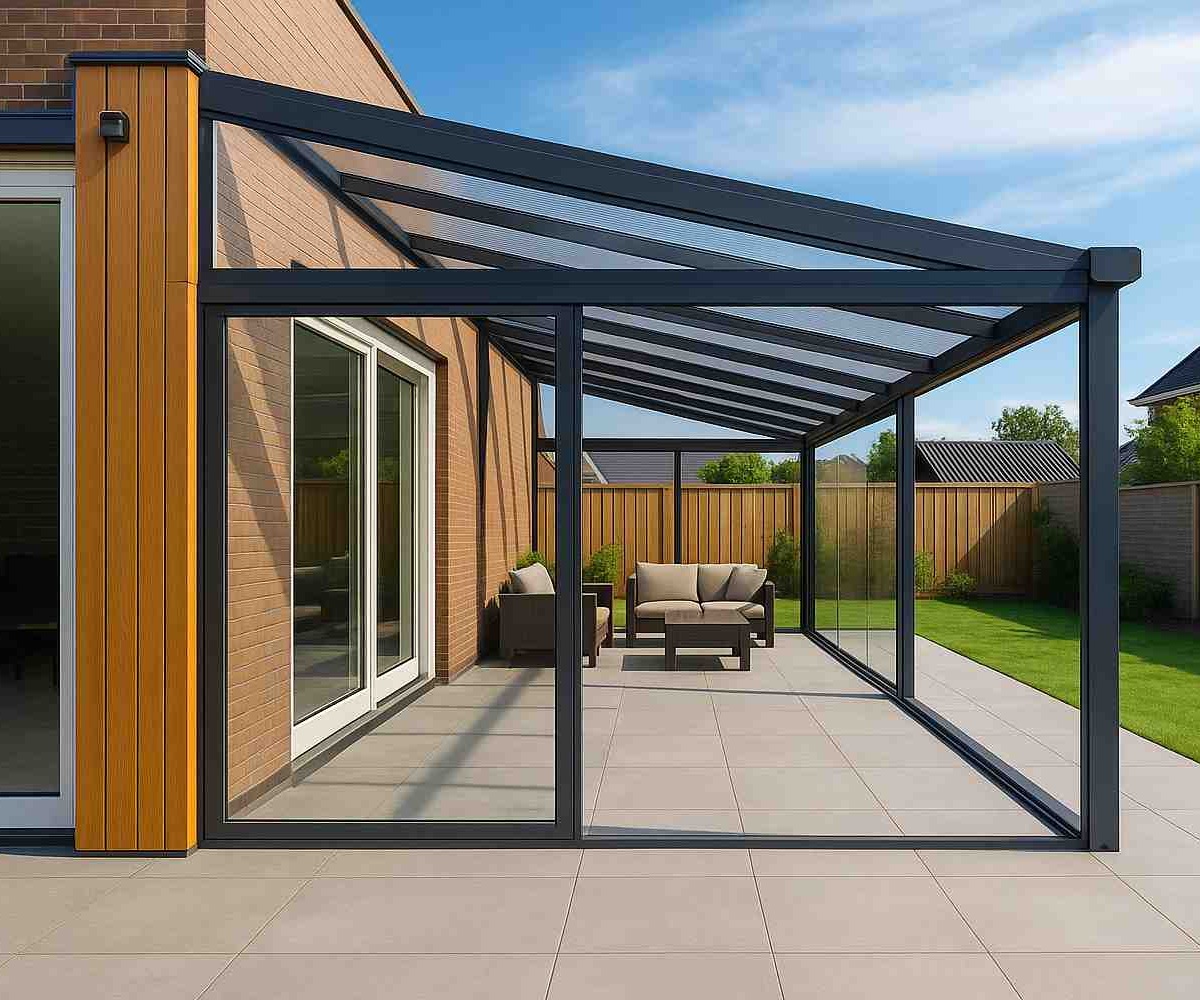 Triangular Side Panel Glass